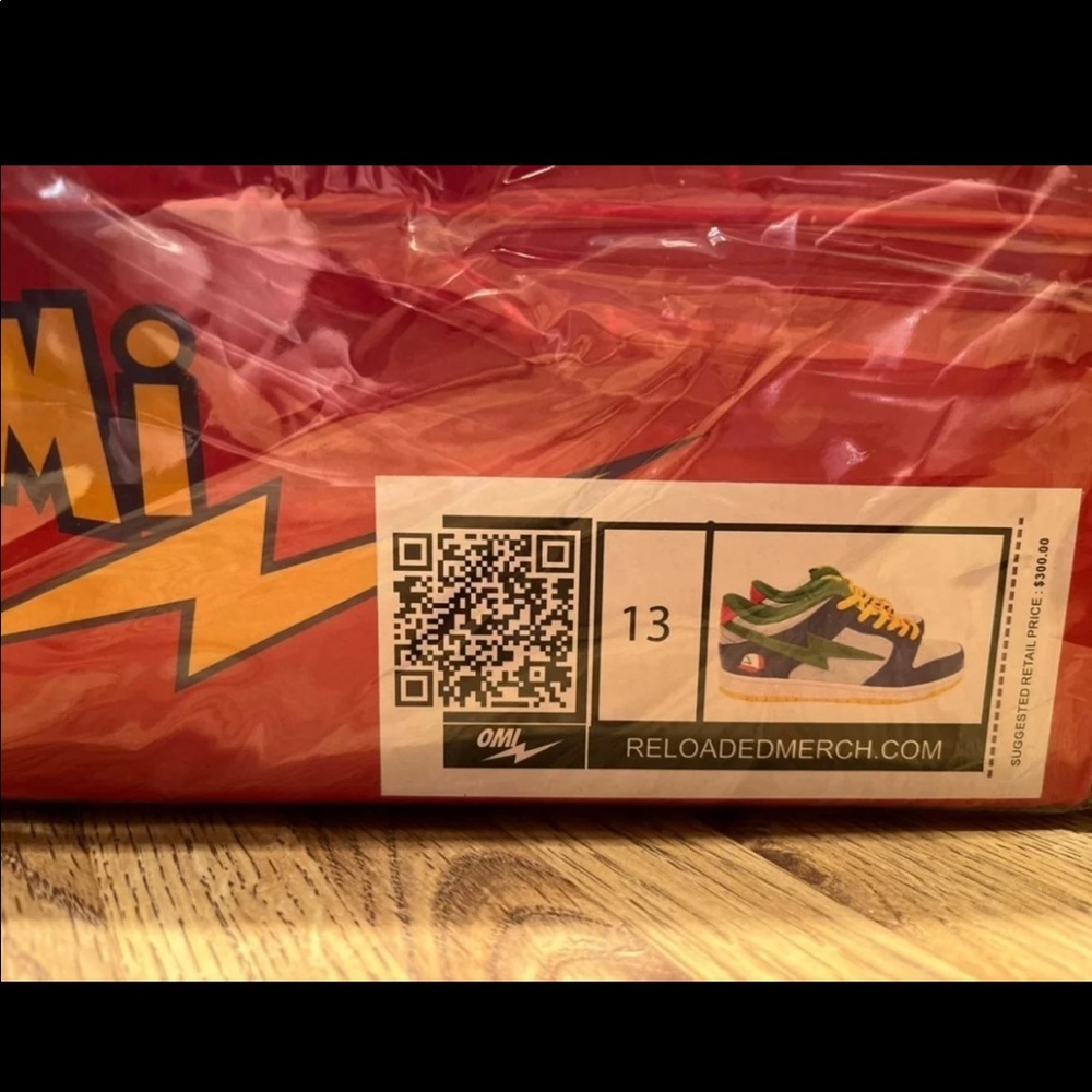 Omi reloaded Pokémon sneakers brand new still in packaging